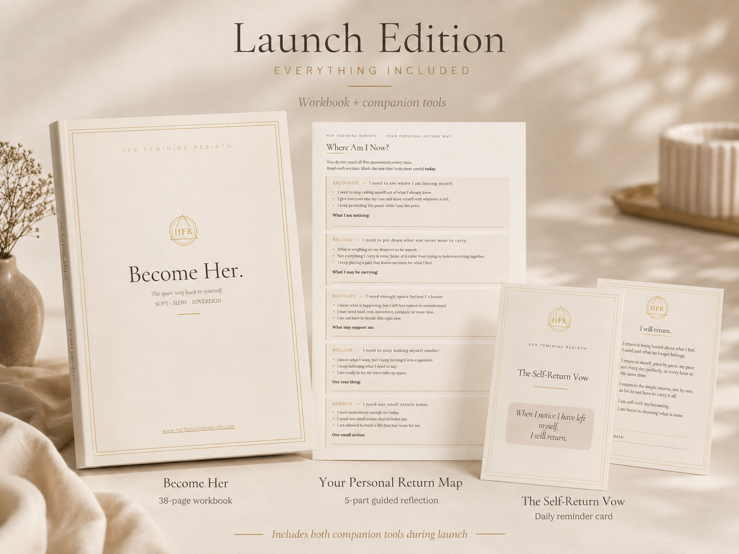 Become Her Launch Edition with companion tools